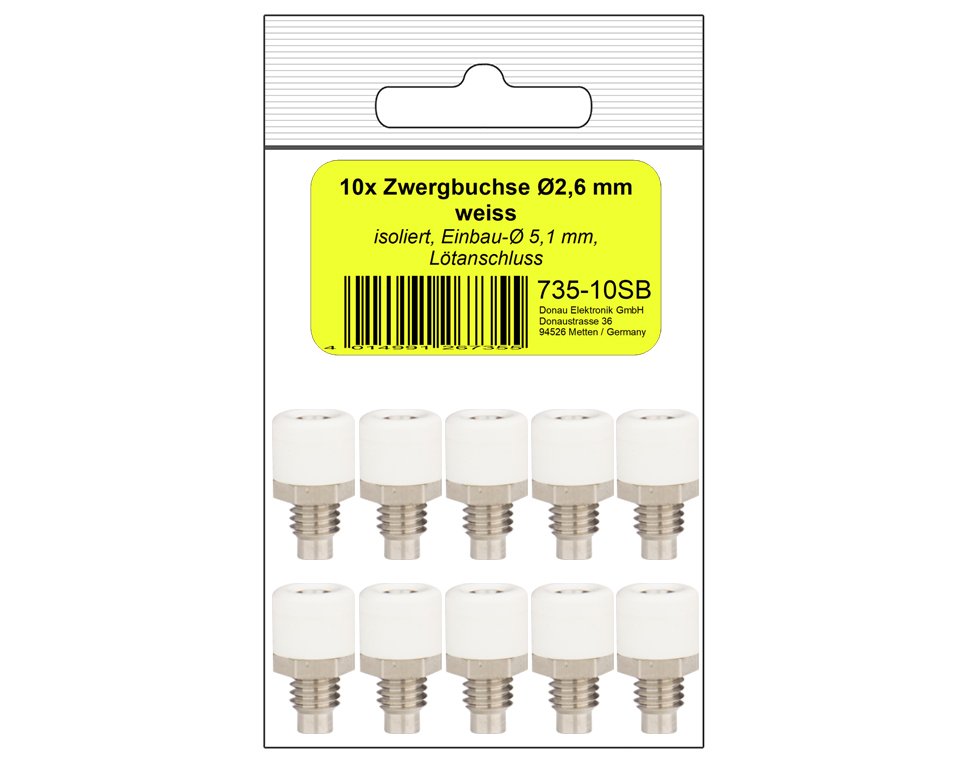 10 ZWERGBUCHSEN 2,6m