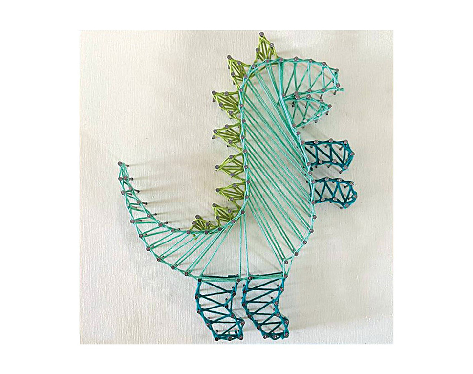NAGELBILD "Dinosauri