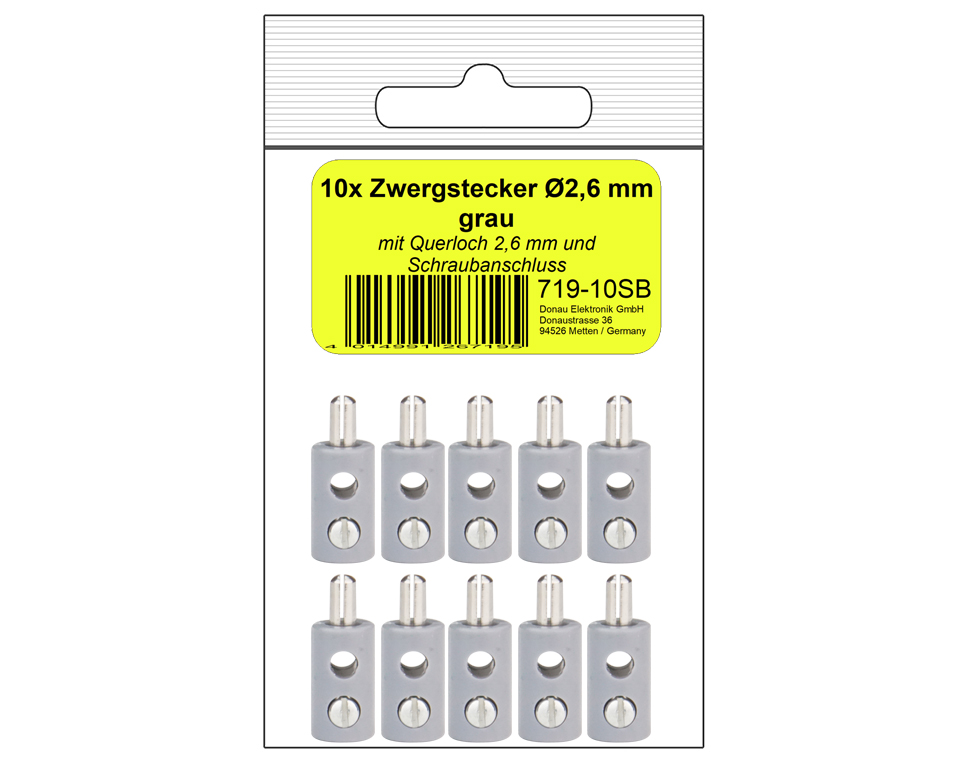 10 ZWERGSTECKER 2,6m