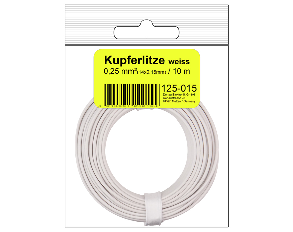 KUPFERSCHALT-LITZE 0