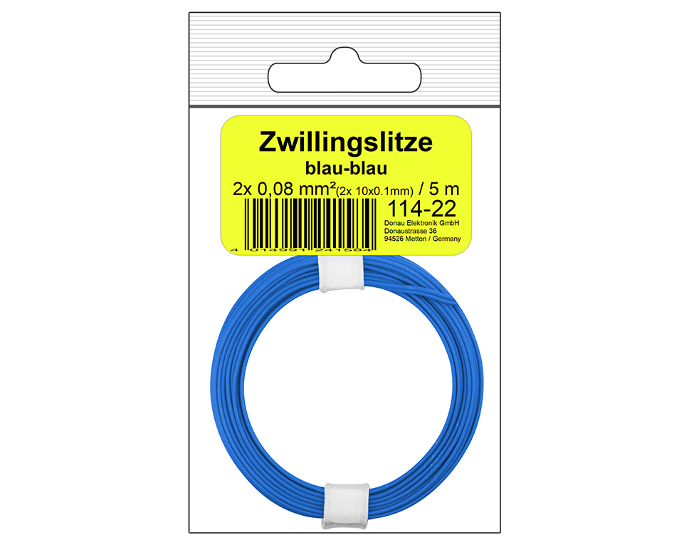 ZWILLINGSLITZE 0,08 