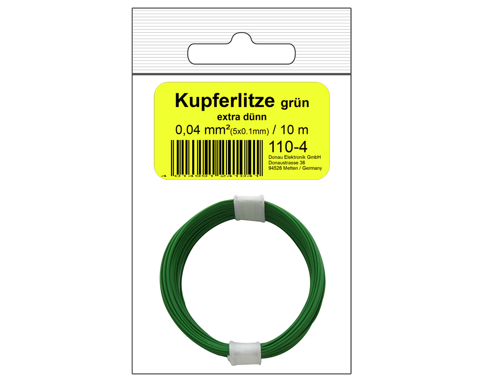 KUPFER-LITZE 0,04 / 