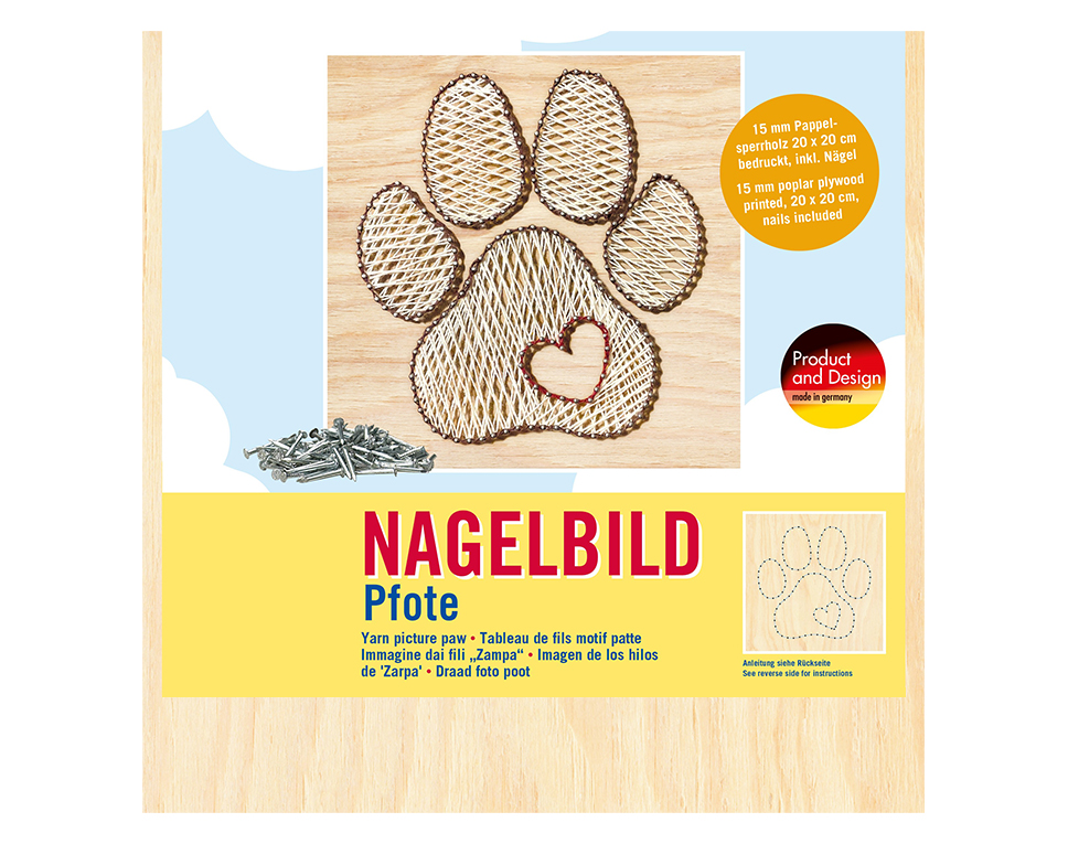 NAGELBILD "Pfote"