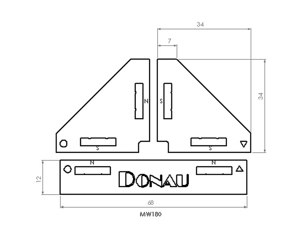 MODELLBAU WINKELSET 