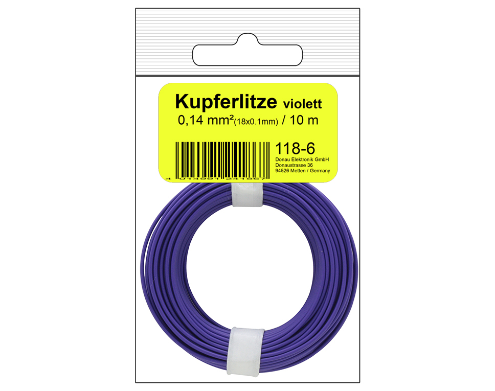 KUPFERSCHALT-LITZE 0