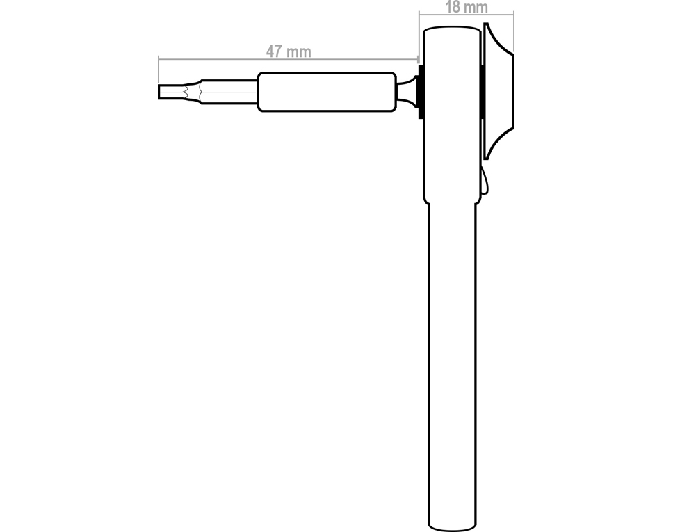 PROFI - RATSCHE 1/4"