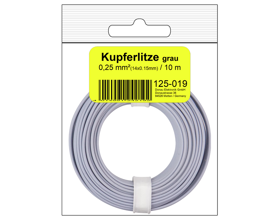 KUPFERSCHALT-LITZE 0