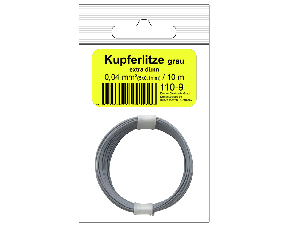 KUPFER-LITZE 0,04 / 