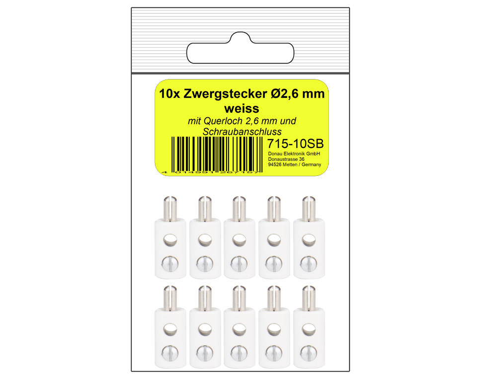 10 ZWERGSTECKER 2,6m