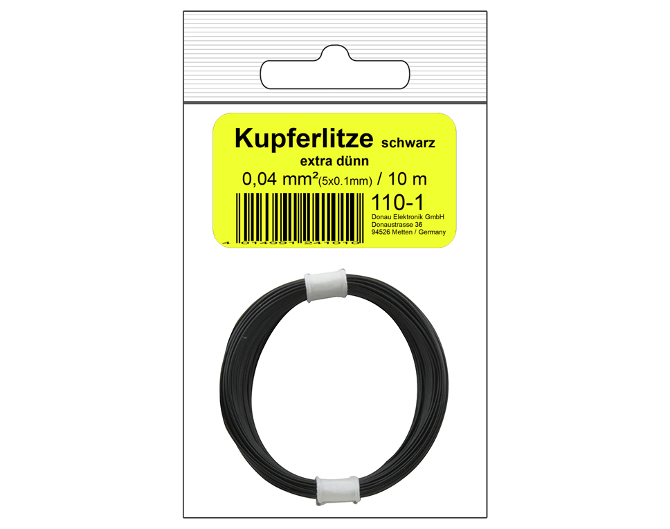 KUPFER-LITZE 0,04 / 