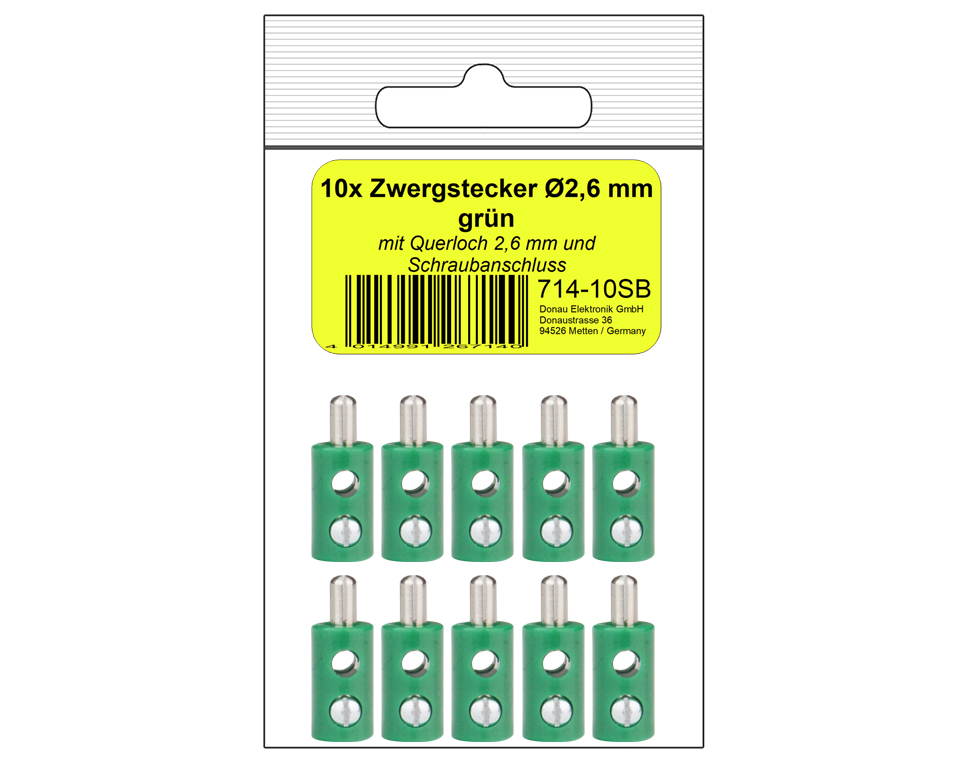 10 ZWERGSTECKER 2,6m