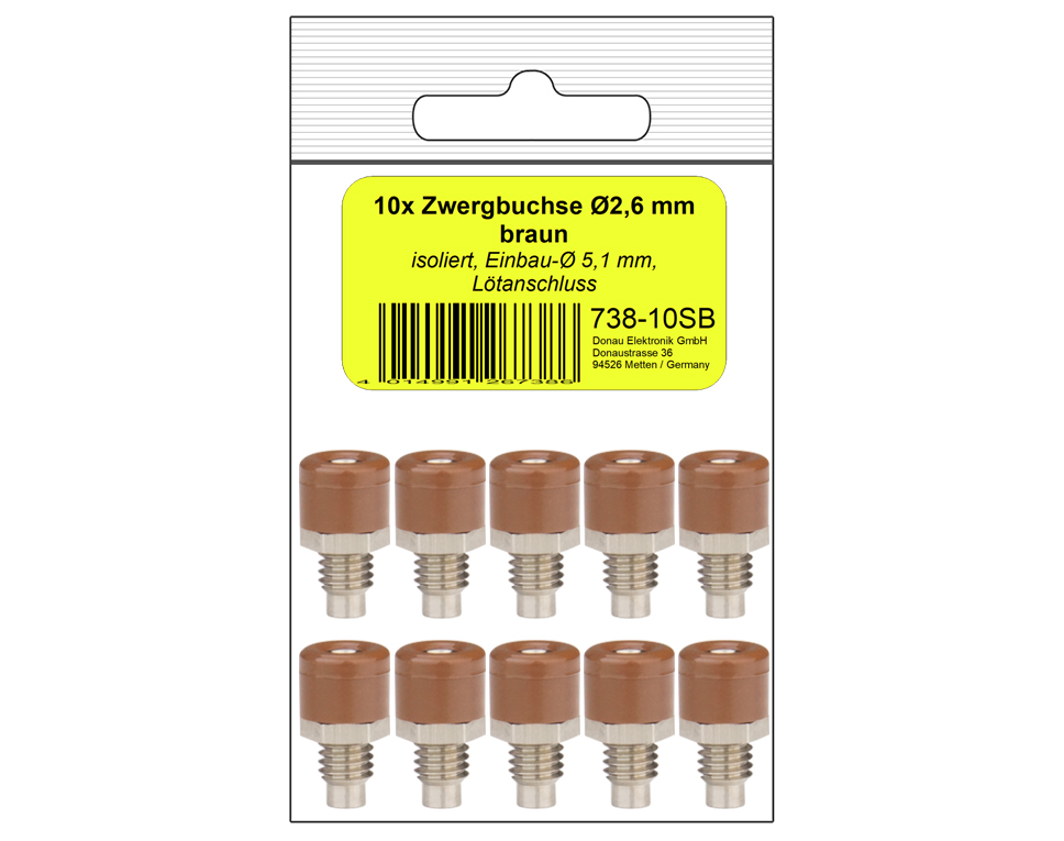 10 ZWERGBUCHSEN 2,6m
