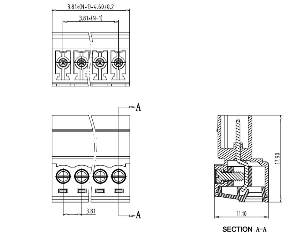 STECKVERBINDER 2-pol