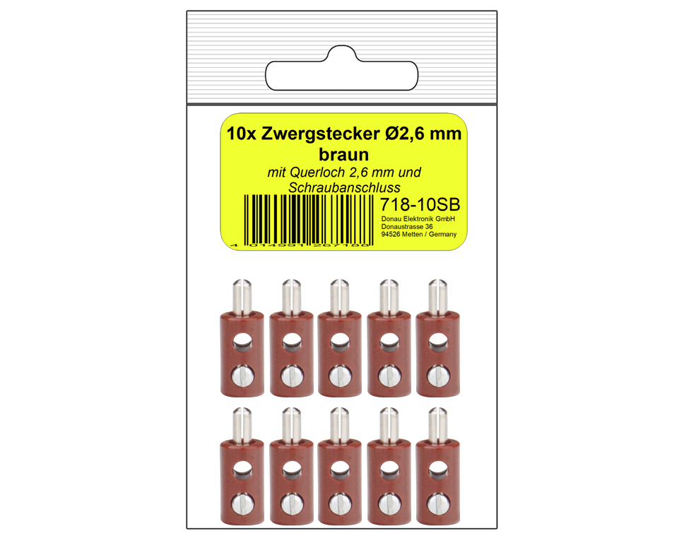 10 ZWERGSTECKER 2,6m