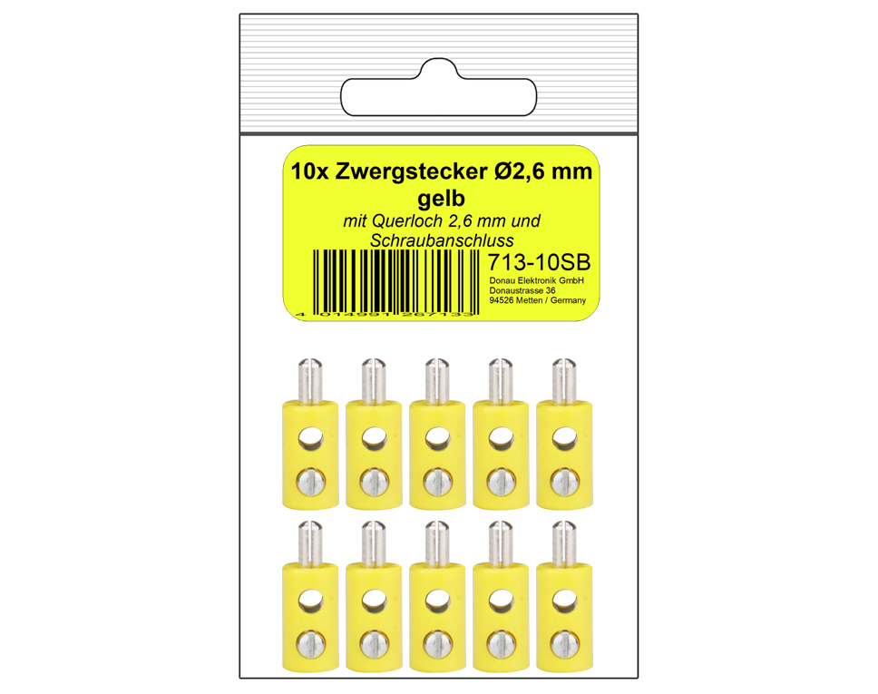 10 ZWERGSTECKER 2,6m