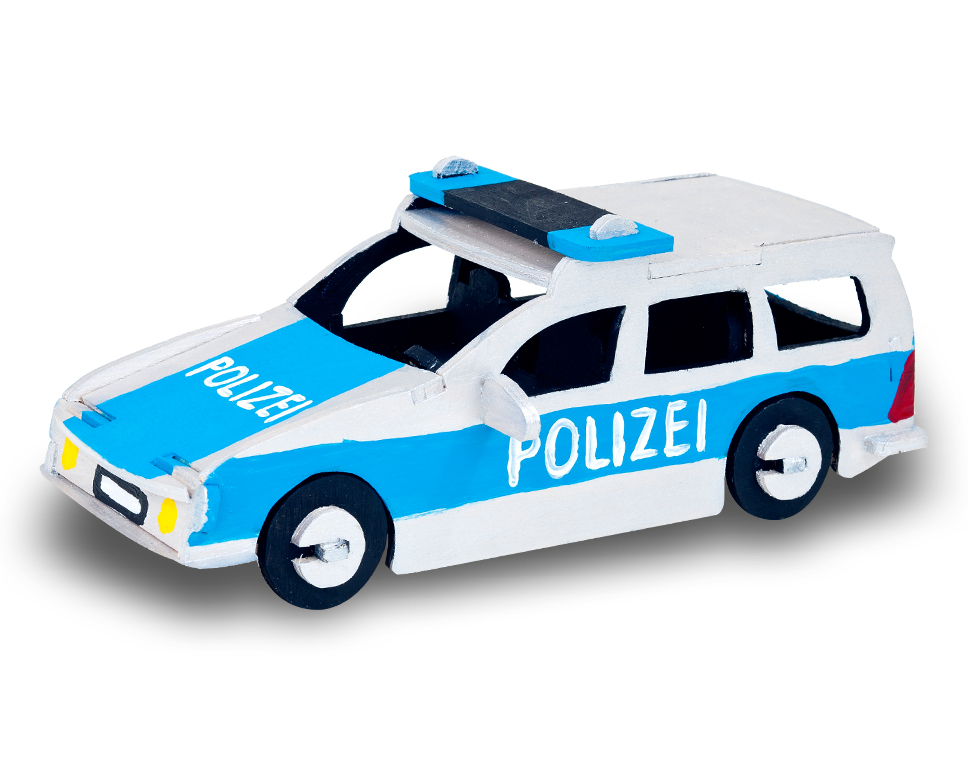 HOLZBAUSATZ "Polizei